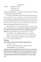 Tóm tắt luận văn thu hút và sử dụng vốn đầu tư trực tiếp nước ngoài trên địa bàn tỉnh yên bái – kinh nghiệm và giải pháp