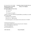 Tính toán các công trình chính trong một hệ thống xử lý nước thải sinh hoạt công suất thải nước 15000m3 ngày đêm