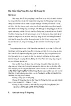 Luận văn đặc điểm nắng nóng khu vực bắc trung bộ