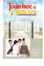 Toán học tuổi trẻ số 286