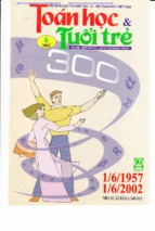 Toán học tuổi trẻ số 300