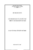 Luận văn thạc sĩ câu đố dân gian của người việt nhìn từ góc độ ngôn ngữ học