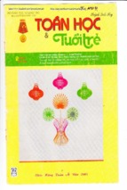 Toán học tuổi trẻ số 332