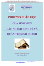 Luận văn phương pháp học của sinh viên các ngành kinh tế và quản trị kinh doanh