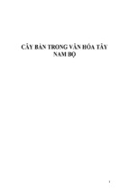 Cây bần trong văn hóa tây nam bộ văn hóa nam bộ