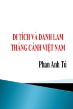 Di tich va thang canh