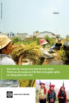 Báo cáo đánh giá nghèo việt nam 2012