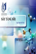 Báo cáo sấy tầng sôi