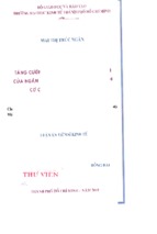 Luận án tiến sĩ các giải pháp tăng cường tín dụng trung   dài hạn của ngân hàng góp phần chuyển dịch cơ cấu kinh tế ở việt nam