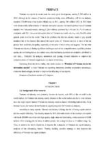 Potential of vietnam tea in the internation market