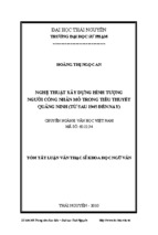 Luận văn thạc sĩ nghệ thuật xây dựng hình tượng người công nhân mỏ trong tiểu thuyết quảng ninh (từ sau 1945 đến nay)