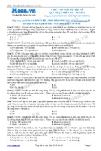 Quy luật phân li của Menđen phần 2