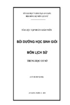 Bồi dưỡng học sinh giỏi môn lịch sử trung học cơ sở