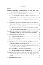 Phát triển nguồn nhân lực đáp ứng yêu cầu công nghiệp hóa, hiện đại hóa nông nghiệp ở tỉnh hà nam