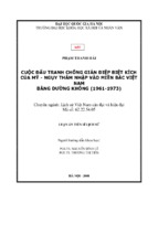 Cuộc đấu tranh chống gián điệp biệt kích của mỹ ngụy thâm nhập vào miền bắc việt nam bằng đường không (1961 1973)