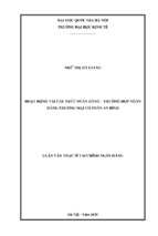 Hoạt động tái cấu trúc ngân hàng   trường hợp ngân hàng thương mại cổ phần an bình