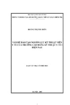 Vấn đề đào tạo nguồn lực kỹ thuật viên y tế của trường cao đẳng kỹ thuật y tế 1 hiện nay