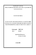 Giáo dục đạo đức mới cho học sinh trung cấp chuyên nghiệp huyện gia lâm   hà nội trong điều kiện phát triển nền kinh tế thị trường định hướng xã hội chủ nghĩa ở nước ta hiện nay