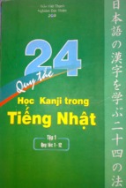 24 quy tac hoc kanji tap 1