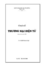 Chuyên đề thương mại điện tử   dành cho sinh viên cntt