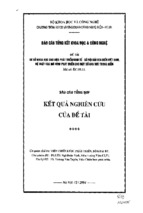 Cơ sở khoa học cho việc phát triển kinh tế   xã hội dải ven biển việt nam, đề xuất các mô hình phát triển cho một số vùng trọng điểm