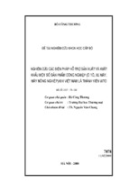 Một sô biện pháp hỗ trợ sản xuất và xuất khẩu một số sản phẩm công nghiệp (ô tô, xe máy, máy nông nghiệp) khi việt nam là thành viên wto