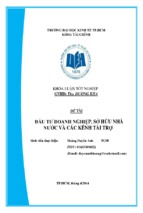 Mối quan hệ giữa quản trị vốn luân chuyển và khả năng sinh lời của công ty tại việt nam