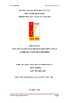 Thực tập kỹ thuật tại nhà máy nhôm đông anh về anode hóa và sơn film cho nhôm [full]