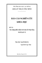 Xây dựng phần mềm tính toán cốt thép bằng matlab v2