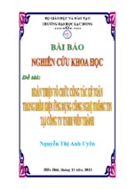 Hoàn thiện tổ chức công tác kế toán trong điều kiện ứng dụng công nghệ thông tin tại công ty tnhh viên thành