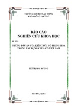 Những dấu ấn của kiến trúc cổ trung hoa trong xây dựng chùa cổ việt nam