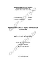 Nghiên cứu và xây dựng thử nghiệm 3d engine