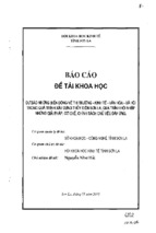 Dự báo biến động về thị trường kinh tế   văn hoá, xã hội trong quá trình xây dựng thuỷ điện sơn la, quá trình hội nhập những giải pháp, cơ chế, chính sách chủ yếu đáp ứng