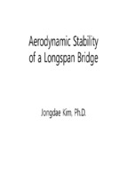 Aerodynami stability(Một số tư liệu, mô hình khi thí nghiệm hầm gió cho cầu)