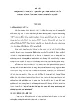 Một số câu hỏi, bài tập liên quan đến địa lý sông ngòi