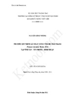 Quy trình sản xuất giống tôm he chân trắng (penaeus vannamei boone, 1931) tại vĩnh tân – tuy phong – bình thuận