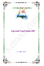 Lập trình visual studio 2005