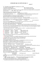 thi thử  tài liệu chọn lọc