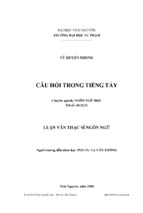 Câu hỏi trong tiếng tày