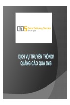 Dịch vụ truyền thông  quảng cáo qua sms