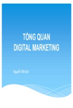 Bài giảng tổng quan digital marketing   nguyễn tiến đạt