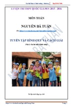 CÁC BÀI TOÁN VỀ HÌNH VUÔNG