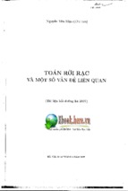 Toán rời rạc và một số vấn đề liên quan