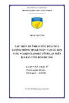 Các nhân tố ảnh hưởng đến chất lượng thông tin kế toán tại các đơn vị sự nghiệp giáo dục công lập trên địa bàn tỉnh bình dương.encrypted