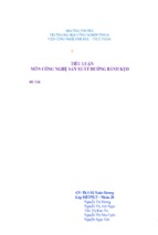 Công nghệ sản xuất kẹo dẻo