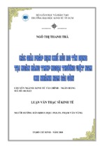 Các giải pháp hạn chế rủi ro tín dụng tại ngân hàng tmcp ngoại thương việt nam chi nhánh nam sài gòn.encrypted