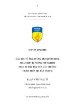 Các yếu tố ảnh hưởng đến quyết định mua thiết bị phòng thí nghiệm phục vụ dạy học các trường cđ đh trên địa bàn thành phố hồ chí minh.encrypted