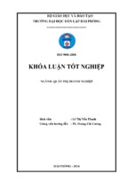 Phân tích thực trạng và một số biện pháp cải thiện tình hình tài chính tại công ty cổ phần thương mại vận tải thúy anh  