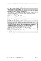 Báo cáo đề tài cách điều hành tỷ giá của chính phủ việt nam, hoạt động kinh doanh xuất nhập khẩu trong thời gian tới