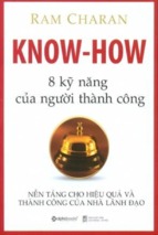 know how   8 ky nang cua nguoi thanh cong